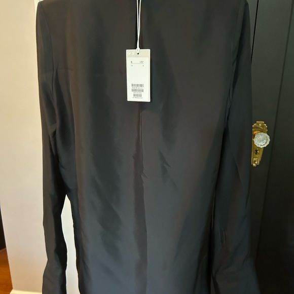 Cos black silk tunic blouse. New with tags. - Picture 2 of 8